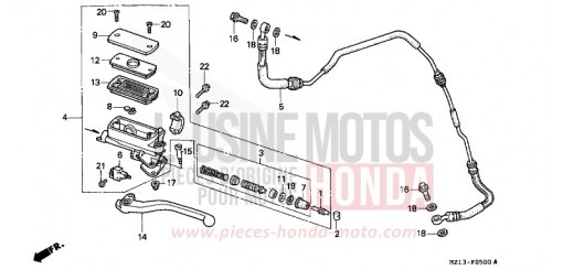 MAITRE-CYLINDRE CB1000FP de 1993
